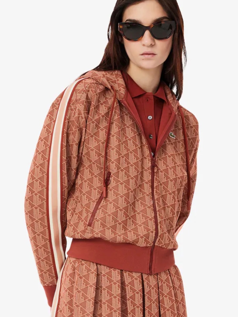 Lacoste Women's Monogram Hoodie